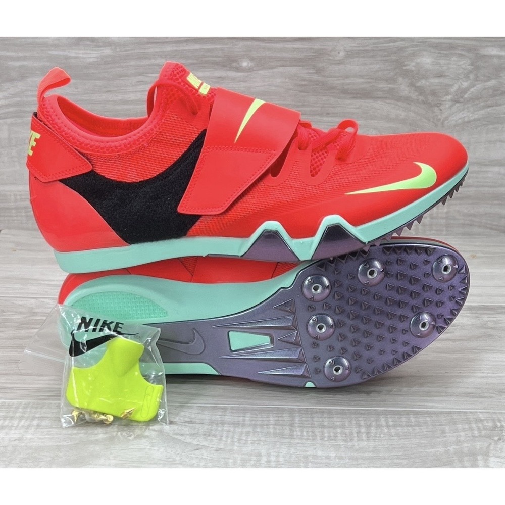 Size 11.5 - Nike Zoom Pole Vault Elite Track Shoes Men's FZ9649-600